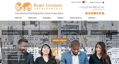 Desktop Screenshot of eurolondon.ch